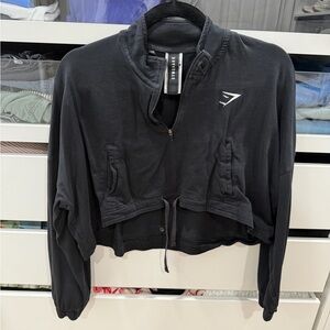 Gymshark Black Bomber Jacket for Women